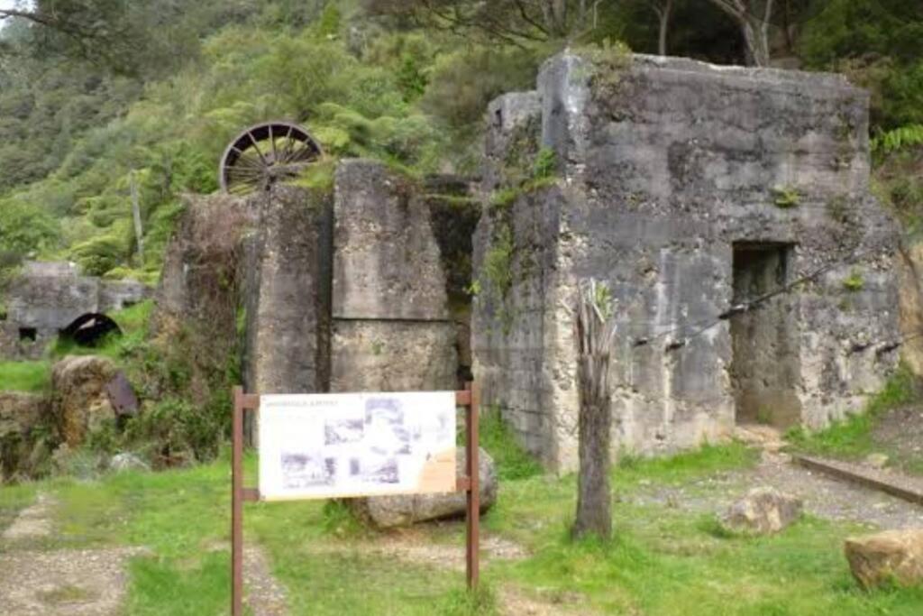 Crown Ridge Miners Cottage Karangahake Eksteriør billede